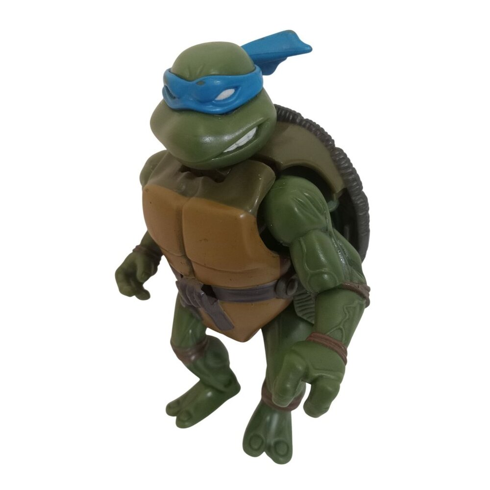 Playmates Toys TMNT Leonardo Action Figure Green Brown 2002 Vintage No Weapons